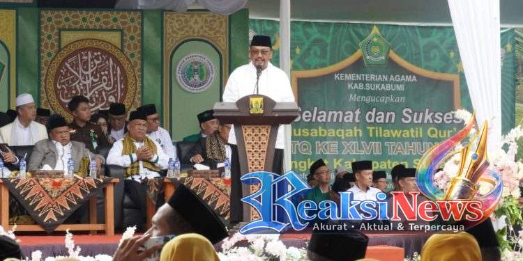 Pembukaan MTQ Ke 47 : Bupati Sukabumi Upaya Membumikan Al Qur’an di Tengah Masyarakat