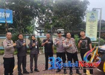 Patroli Dialogis Polsek Baros Jalin Kemitraan Kamtibmas Bersama Security 