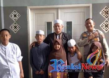 Polsek Baros Salurkan Bantuan Sembako ke Pondok Yatim Baitul Hamdi