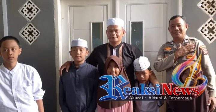 Polsek Baros Salurkan Bantuan Sembako ke Pondok Yatim Baitul Hamdi