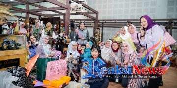 Antusiasme Pengunjung Warnai Booth Helsgallery pada Pembukaan Pameran UMKM Persit Bisa Vol. II