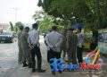 Gabungan Satpol PP dan Dinas Perhubungan Tertibkan Area Depan RSUD Palabuhanratu