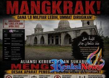 “MASJID CISAYAR MANGKRAK! 1,8 Miliar Duit Umat Diduga Digondol? Kiai, Ulama, Bupati Sukabumi Diam? Di Mana Amanah?”