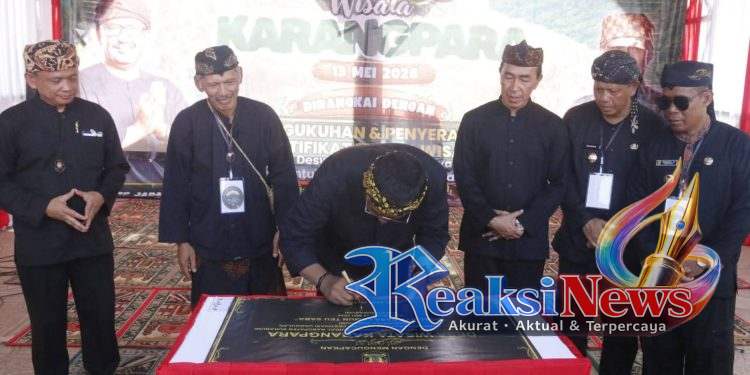 Pengukuhan Desa : Kampung Wisata Wujudkan Destinasi Berkualitas Berdaya Saing dan Berkelanjutan