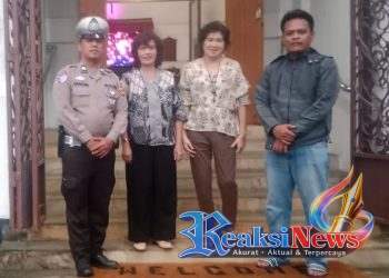 Pastikan Ibadah Aman dan Khidmat, Polsek Baros Berikan Pelayanan Prima 