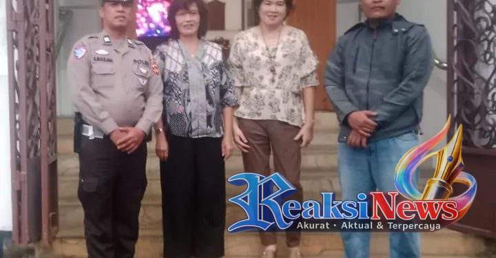 Pastikan Ibadah Aman dan Khidmat, Polsek Baros Berikan Pelayanan Prima 