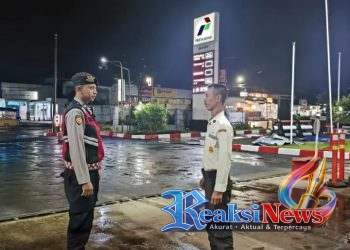 Polsek Baros Pastikan Keamanan Malam dan Ketersediaan BBM Selama Libur Kenaikan Isa Al-Masih