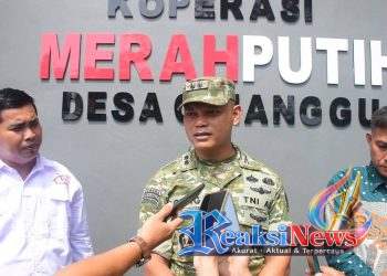 Jajaran Kodim 0622 Ikuti Launching, Program Percepatan Pembentukan KDKMP Oleh Presiden RI