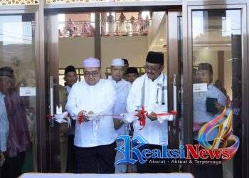 Masjid Jami Nurul Huda di Resmikan Bupati Sukabumi H. Asep Japar 