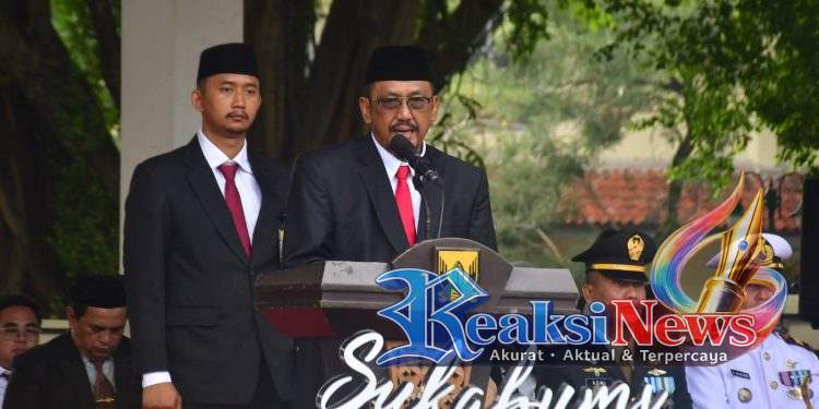 Upacara Harkitnas Ke 118 Tingkat Kabupaten Sukabumi, Jaga Tunas Bangsa Demi Kedaulatan Negara