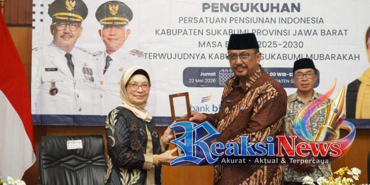 Bupati Kukuhkan Pengurus Persatuan Pensiunan Indonesia Kab Sukabumi Masa Bakti 2025-2030
