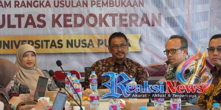 Visitasi Pengembangan Fakultas Kedokteran Universitas Nusa Putra, Kemenkes Apresiasi Dukungan Bupati Sukabumi 