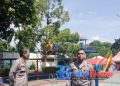 Patroli obyek wisata, Polsek Baros Monitoring dan sampaikan pesan Kamtibmas