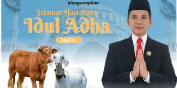 Ketua Fraksi Fraksi Gerindra Teddy Setiadi Mengucapkan Selamat Hari Raya Idul Adha 1447 H/2026