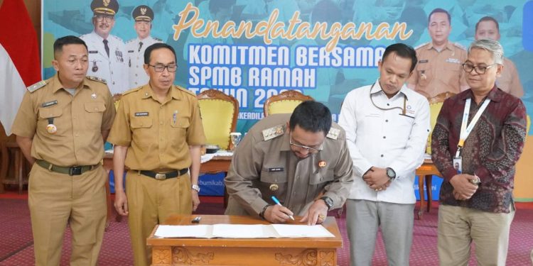 Bupati Minta Satuan Pendidikan Taat Azas Dalam SPMB, Jamin Prinsip Keterbukaan dan Non Diskriminasi