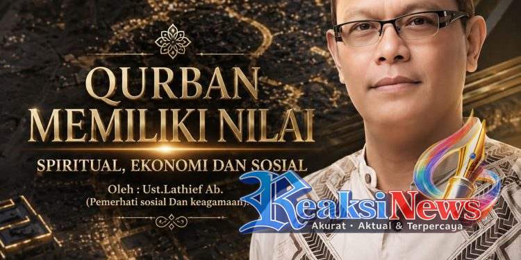 Qurban Memiliki Nilai Spiritual, Ekonomi Dan Sosial