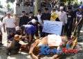 Pemkab Sukabumi Bagikan Daging Sapi Kurban dari Laznas Bakrie Amanah Kepada Masyarakat