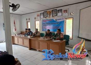 Babinsa Bantarkalong Sertu H. Agus Koramil 2203/Warungkiara Hadiri RAT Koperasi Desa Merah Putih, Dorong Transparansi dan Kebersamaan