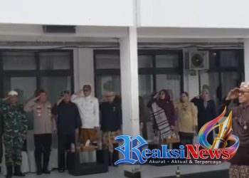 Ketua DPRD dan Anggota DPRD menghadiri Upacara Hardiknas di Lapang Apel Setda Kota Sukabumi