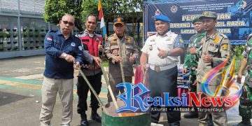 Perang Total Lawan Narkoba, Lapas Warungkiara Gelar Razia Gabungan dan Tes Urine Massal
