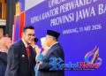 Wakil Walikota Sukabumi Menghadiri Pengukuhan Kepala Kantor Perwakilan Bank Indonesia Provinsi Jawa Barat di Bandung