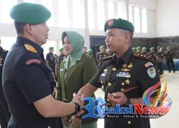 Tongkat Komando Kodim 0607/Kota Sukabumi Resmi Diserahterimakan di Makorem 061/SK
