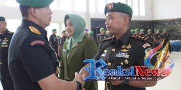 Tongkat Komando Kodim 0607/Kota Sukabumi Resmi Diserahterimakan di Makorem 061/SK