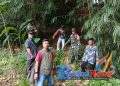 Serka Didik Susanto Koramil 2203/Warungkiara Monitoring Survei Lokasi Pembangunan Irigasi Pompa Bantuan Kementan RI
