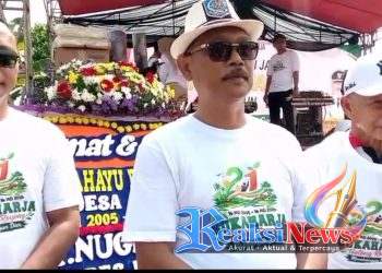 Semarak Hari Jadi ke-21 Desa Sukaharja, Warga Tumpah Ruah Rayakan Kebersamaan dan Rebutan Doorprize