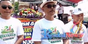 Semarak Hari Jadi ke-21 Desa Sukaharja, Warga Tumpah Ruah Rayakan Kebersamaan dan Rebutan Doorprize