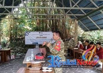 Babinsa Bantarkalong Sertu H.Agus Koramil 2203/Warungkiara Beri Pembekalan Karakter dan Wawasan Kebangsaan kepada Pelajar MA Nurul Islah