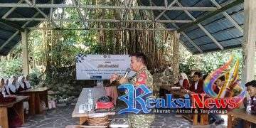 Babinsa Bantarkalong Sertu H.Agus Koramil 2203/Warungkiara Beri Pembekalan Karakter dan Wawasan Kebangsaan kepada Pelajar MA Nurul Islah