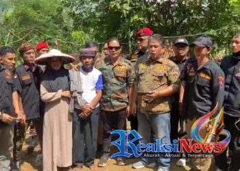 Ketua GRIB Jaya DPC Kabupaten Sukabumi Laksanakan Peletakan Batu Pertama Pembangunan Rutilahu di Desa Cidadap