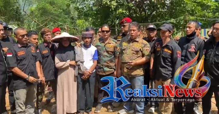Ketua GRIB Jaya DPC Kabupaten Sukabumi Laksanakan Peletakan Batu Pertama Pembangunan Rutilahu di Desa Cidadap