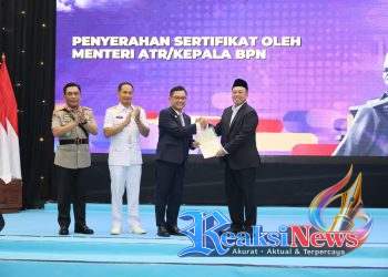 Serahkan Sertipikat Hak Pakai untuk Lemhannas RI, Menteri Nusron: Perkuat Kepastian Hukum Aset Negara