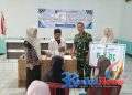 Peltu Dian Koramil 2203/Warungkiara Monitoring Penyaluran BLT DD di Desa Warungkiara, Pastikan Bantuan Tepat Sasaran
