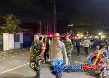 Dandim 0607/Kota Sukabumi dan Kapolres Turun Langsung Amankan Pesta Kemenangan Persib
