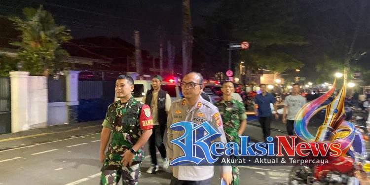 Dandim 0607/Kota Sukabumi dan Kapolres Turun Langsung Amankan Pesta Kemenangan Persib