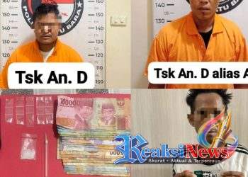Gerebek Sarang Narkoba (GSN) di Tanjung Tiram, Tiga Orang Diamankan, Satresnarkoba Polres Batu Bara