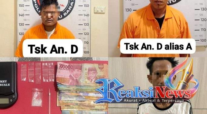 Gerebek Sarang Narkoba (GSN) di Tanjung Tiram, Tiga Orang Diamankan, Satresnarkoba Polres Batu Bara