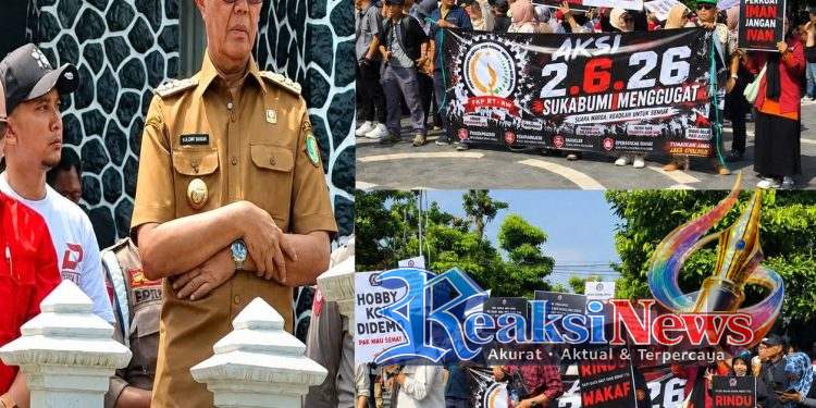 Ribuan RT dan RW Tuntut Walikota Sukabumi, Tagih Janji Politik Masa Aksi 2626