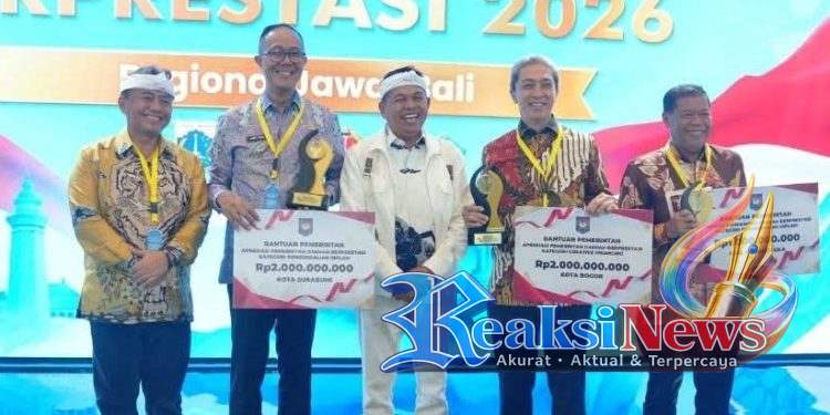 Pemkot Sukabumi Raih Penghargaan Terbaik, Kategori Pengendalian Inflasi Tingkat Jawa–Bali