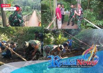 Dari Aspirasi Warga Menjadi Kenyataan, Dandim 0607/Kota Sukabumi Tinjau Kesiapan Pembangunan Jembatan Cipanas