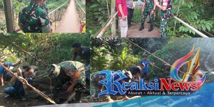 Dari Aspirasi Warga Menjadi Kenyataan, Dandim 0607/Kota Sukabumi Tinjau Kesiapan Pembangunan Jembatan Cipanas