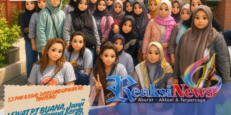 53 PMI ILEGAL DISELUNDUPKAN KE TIMTENG! LEWAT PT BUANA, Janji Manis Faktanya Kerja Rodi + Tebusan Rp. 80 Juta Jika Ingin Pulang