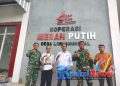 Danramil 2203/Warungkiara Kapten Inf Agus Rahman dan PT Agrinas Tinjau Koperasi Desa Merah Putih Limusnunggal