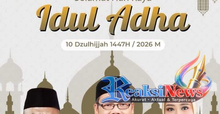 Ketua DPRD Kota Sukabumi Mengucapkan Selamat Hari Raya Idul Adha 1447 H/2026 M