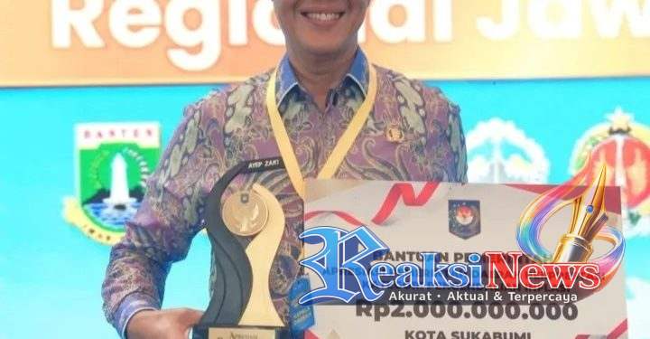 Kota Sukabumi Raih Penghargaan Terbaik II Penanganan Inflasi Tingkat Jawa – Bali