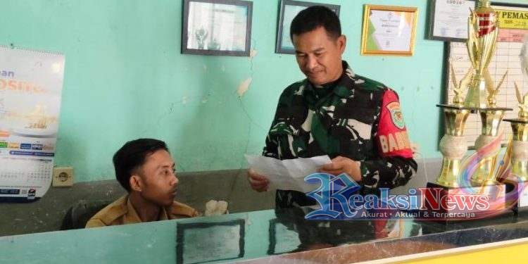 Babinsa Tarisi Serka Dodi Koramil 2203/Warungkiara Laksanakan Puldatater, Perkuat Data Teritorial untuk Dukung Pembinaan Wilayah