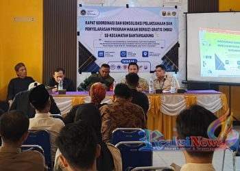 Danramil 2203/Warungkiara Kapten Inf Agus Rahman Hadiri Rakor dan Konsolidasi Program Makan Bergizi Gratis Se-Kecamatan Bantargadung